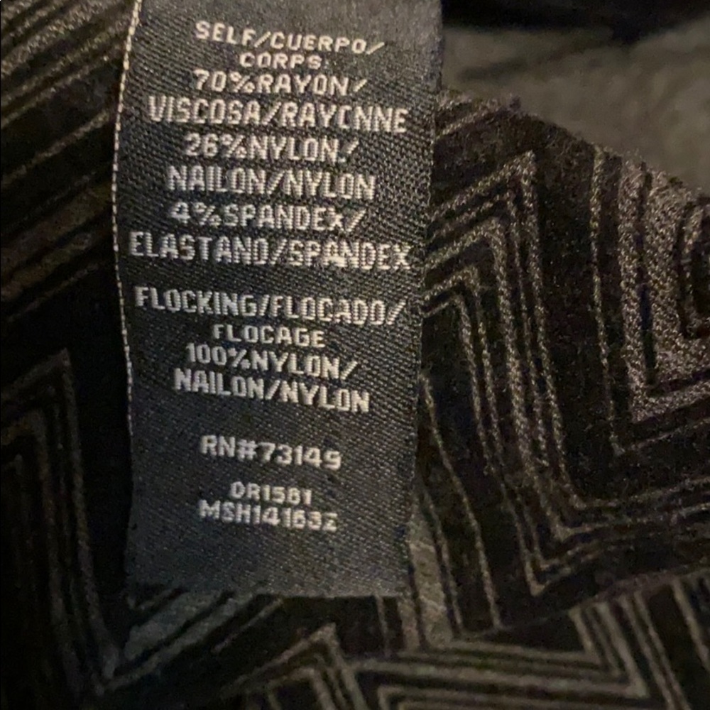 BLACK/GRAY WINTER SHORTS - Picture 4 of 4
